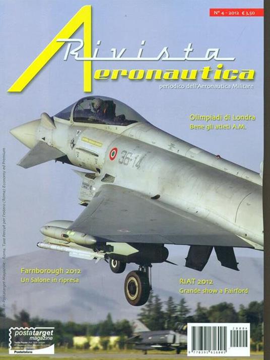 Rivista Aeronautica N4-2012 - copertina