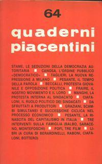 Quaderni piacentini 64 - 2