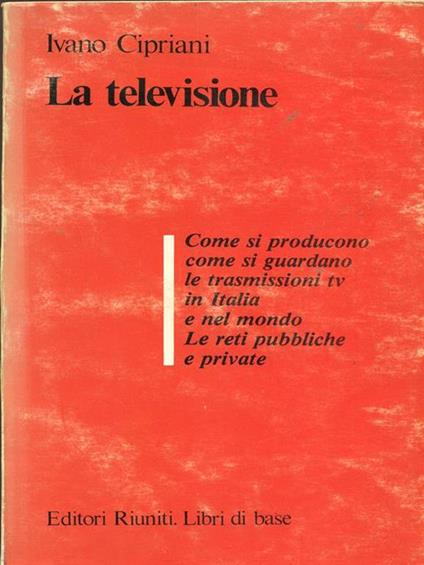 La televisione - copertina
