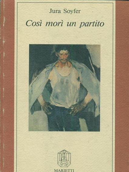 Cosi mori un partito - copertina