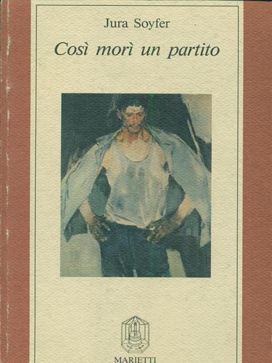 Cosi mori un partito - copertina