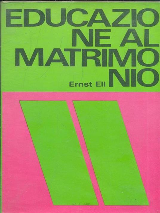 Educazione al matrimonio - copertina