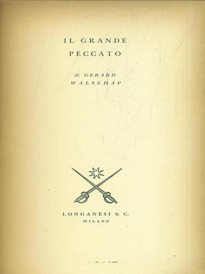 Il grande peccato - copertina
