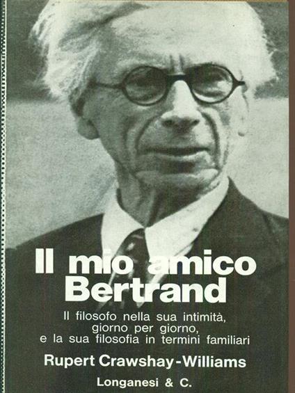 Il mio amico Bertrand - Rupert C. Willams - copertina