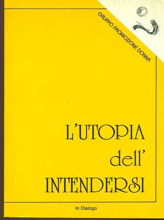 L' utopia dell'intendersi - copertina