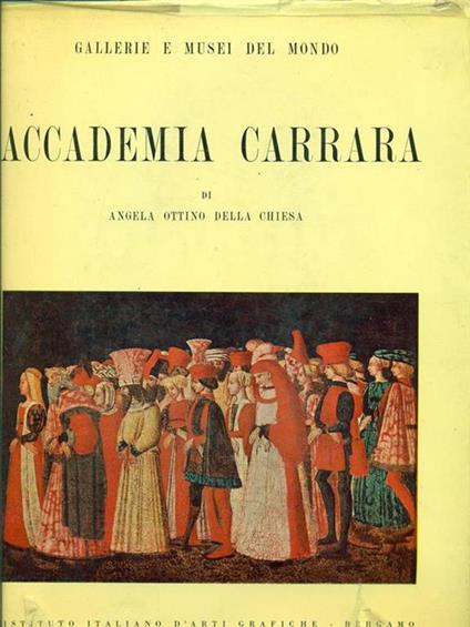 Accademia Carrara - Angela Ottino Della Chiesa - copertina