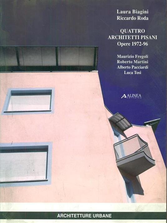 Quattro architetti pisani - copertina