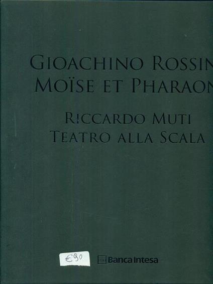 Gioachino Rossini Moise et Pharaon - Riccardo Muti Teatro alla scala DVD #NOME? - copertina