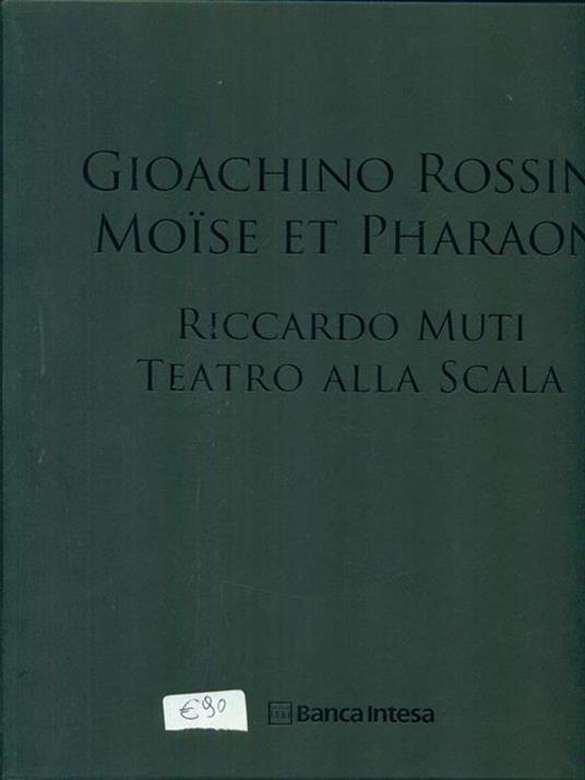 Gioachino Rossini Moise et Pharaon - Riccardo Muti Teatro alla scala DVD #NOME? - copertina