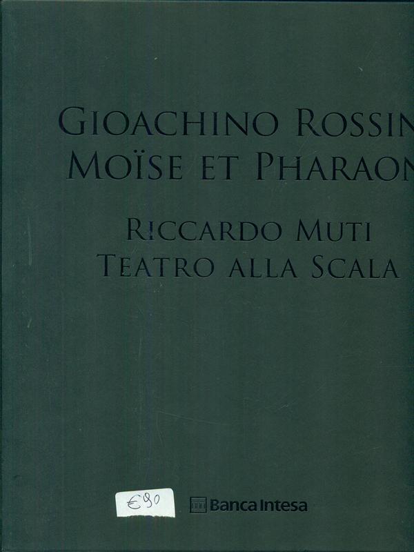 Gioachino Rossini Moise et Pharaon - Riccardo Muti Teatro alla scala DVD #NOME?