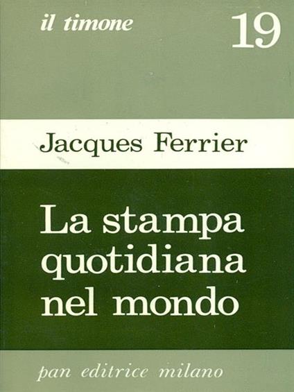 La stampa quotidiana nel mondo - copertina