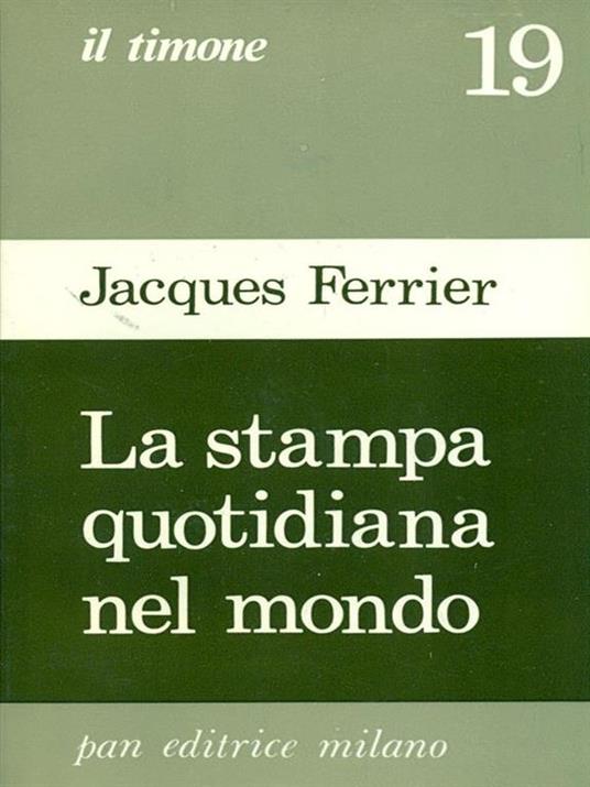 La stampa quotidiana nel mondo - copertina