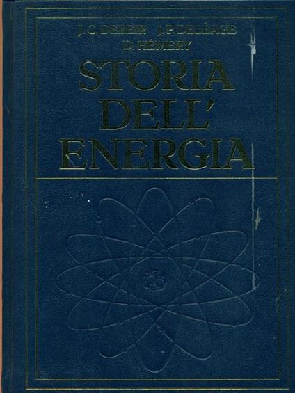 Storia dell'energia - copertina