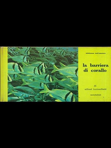 La barriera corallina - Alfred Butterfield - copertina
