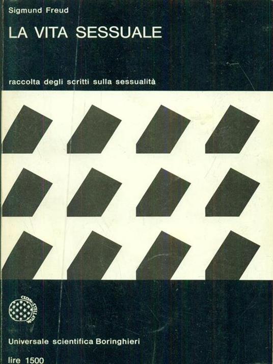 La vita sessuale - Sigmund Freud - copertina