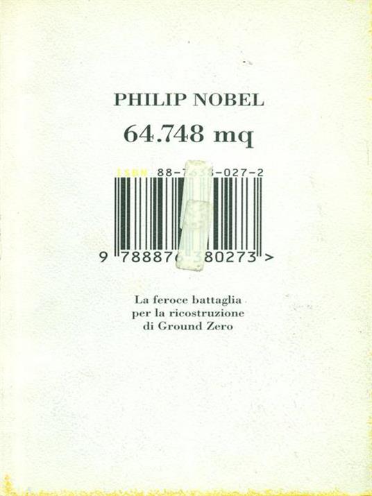 64. 748 mq - Philip Nobel - copertina