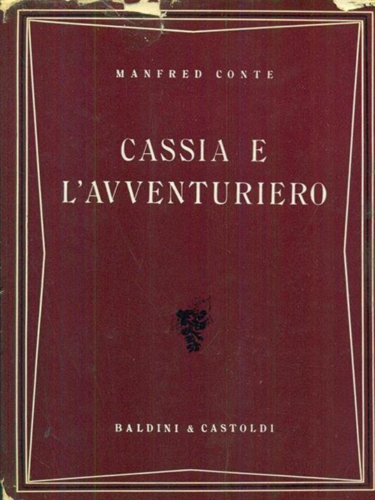 Cassia e l'avventuriero - Manfred Conte - copertina