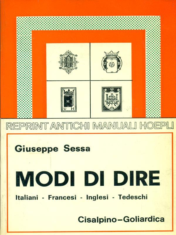 Modi di dire italiani, francesi, inglesi, tedeschi