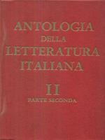 Antologia della letteratura italiana II parte seconda