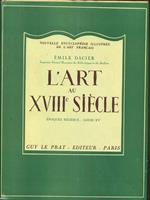L' art au XVIII siecle en France