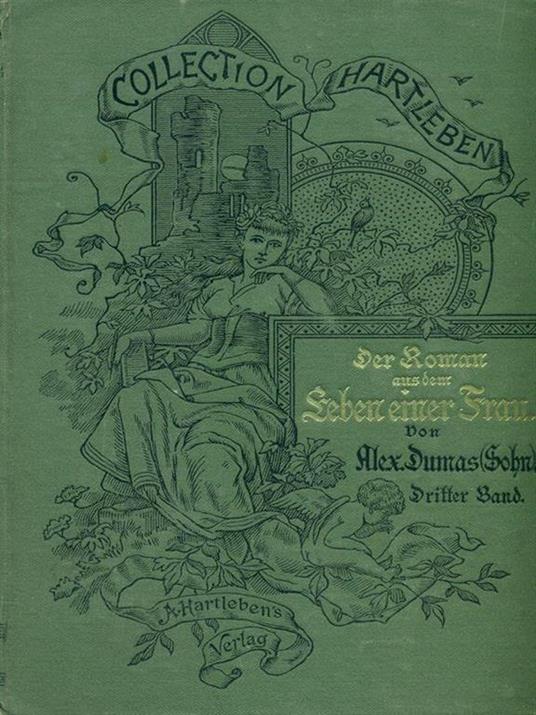 Der Roman aus dem Seben einer Frau. Vol. III - Alexandre (figlio) Dumas - copertina