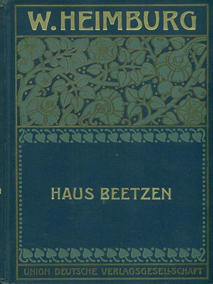Haus Beetzen - Guglielmina Heimburg - copertina