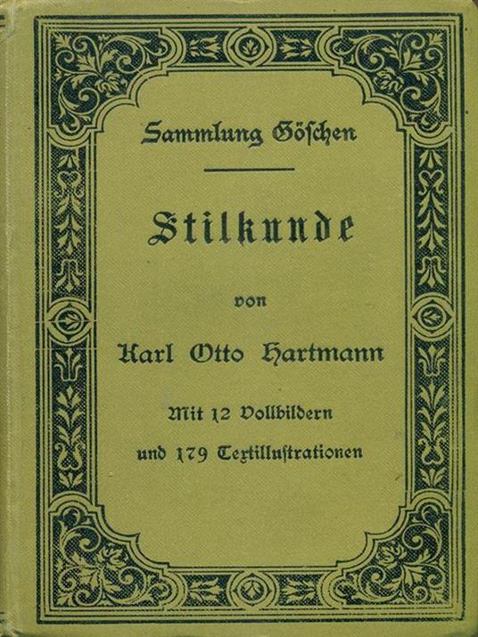 Stilkunde - copertina