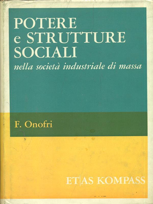 Potere e strutture sociali