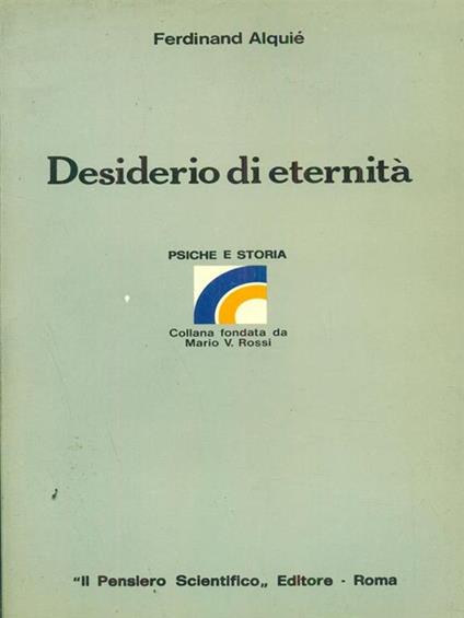 Desiderio di eternita - copertina