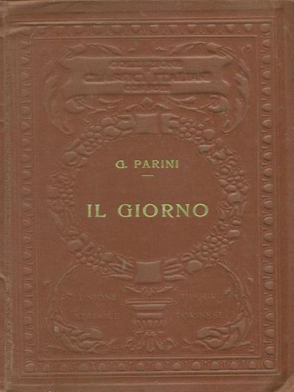 Il giorno - Giuseppe Parini - copertina