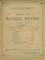A catalogue of books on Natural History. Part I