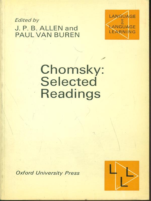 Chomsky: Selected readings