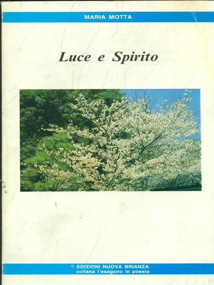 Luce e Spirito - Mario Motta - copertina
