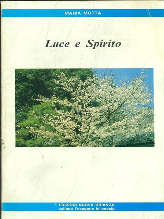 Luce e Spirito - Mario Motta - copertina