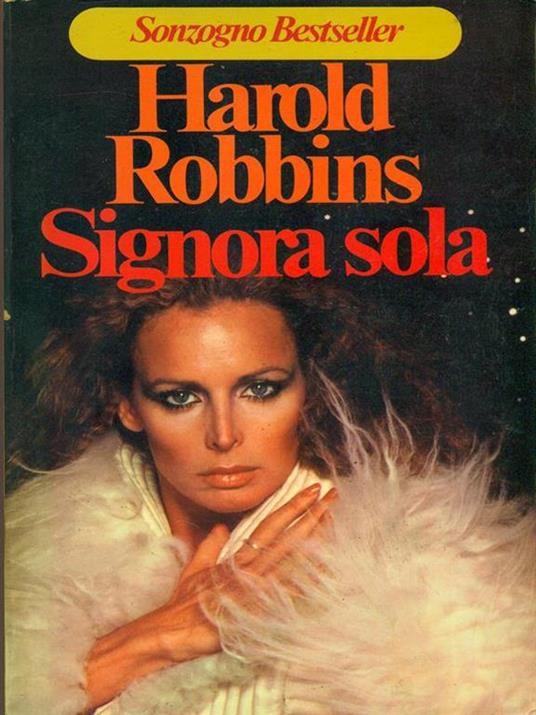 Signora sola - Harold Robbins - copertina
