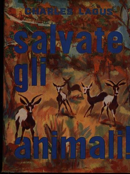 Salvate gli animali - copertina