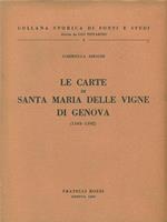 Le carte di Santa Maria delle vigne di Genova