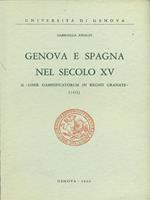 Genova e Spagna nel secolo XV