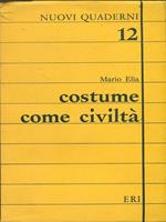 Costume come civiltà