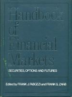 Handbook of financiale markets