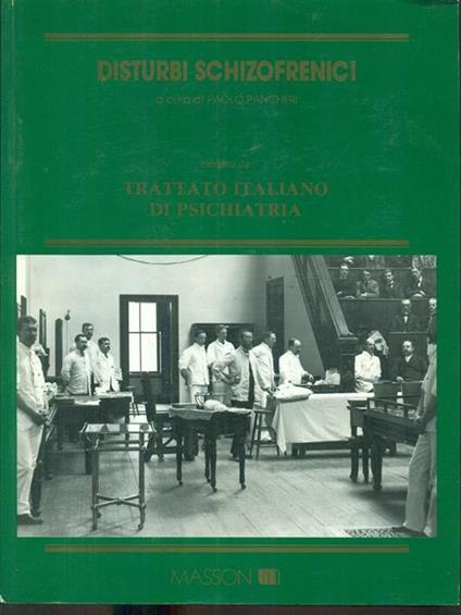 Disturbi schizofrenici - Paolo Pancheri - copertina