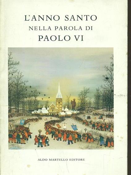 L' anno santo nella parola di Paolo VI - copertina