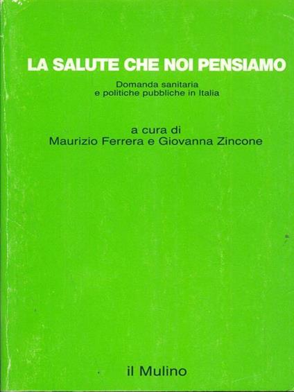 La salute che noi pensiamo - copertina