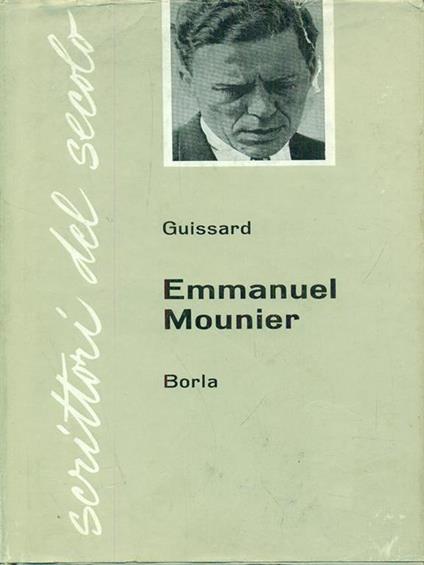 Emmanuel Mounier - Lucien Guissard - copertina