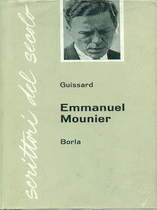 Emmanuel Mounier - Lucien Guissard - copertina