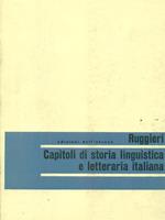 Capitoli di storia linguistica e letteraria italiana