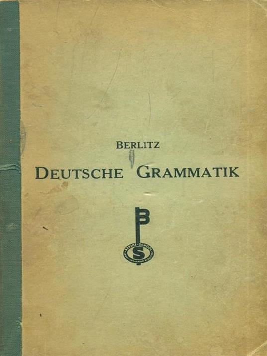 Deutsche Grammatik - copertina