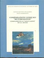 Comparazioni lessicali retoromanze