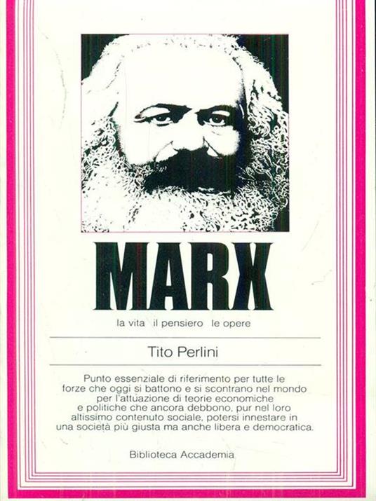 Marx - Tito Perlini - copertina