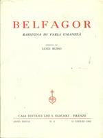 Belfagor anno XXXVII n4 / 31 luglio 1982